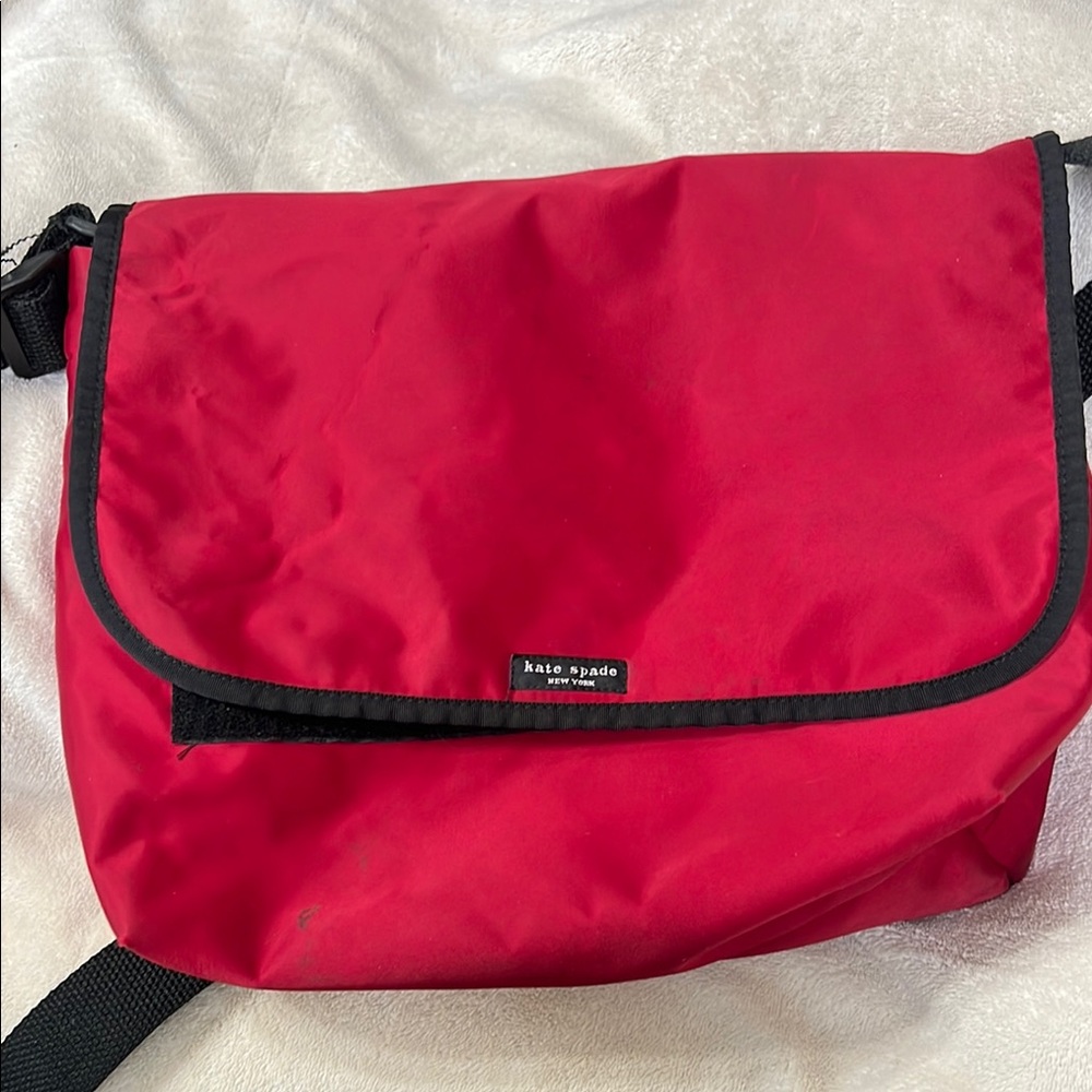 Kate Spade Red Messenger Bag